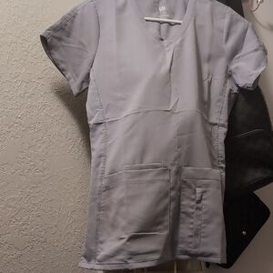 NWOT Grey's Anatomy Active Scrub Set In Light Grey